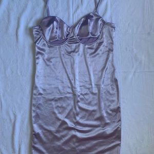 lavender nasty gal mini dress